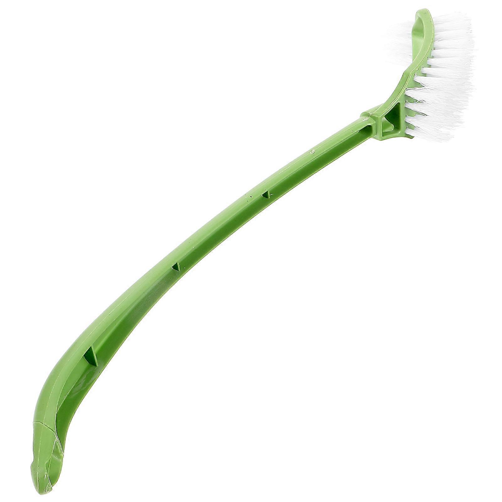 Bathroom Cleaning Brush Double Sided Toilet Brush with Handle 2Pcs Set