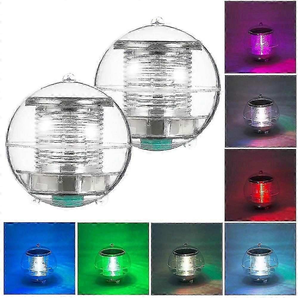 Led Bath Lights Corlorful Floating Pool Tub Disco Light Waterproof