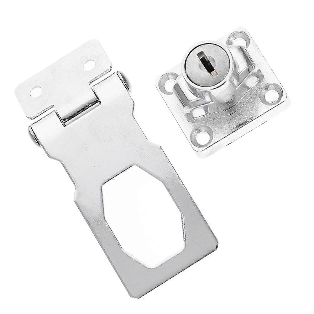 Glass Cabinet Safety Lock Metal Household Drawer Locks 4Sets Included