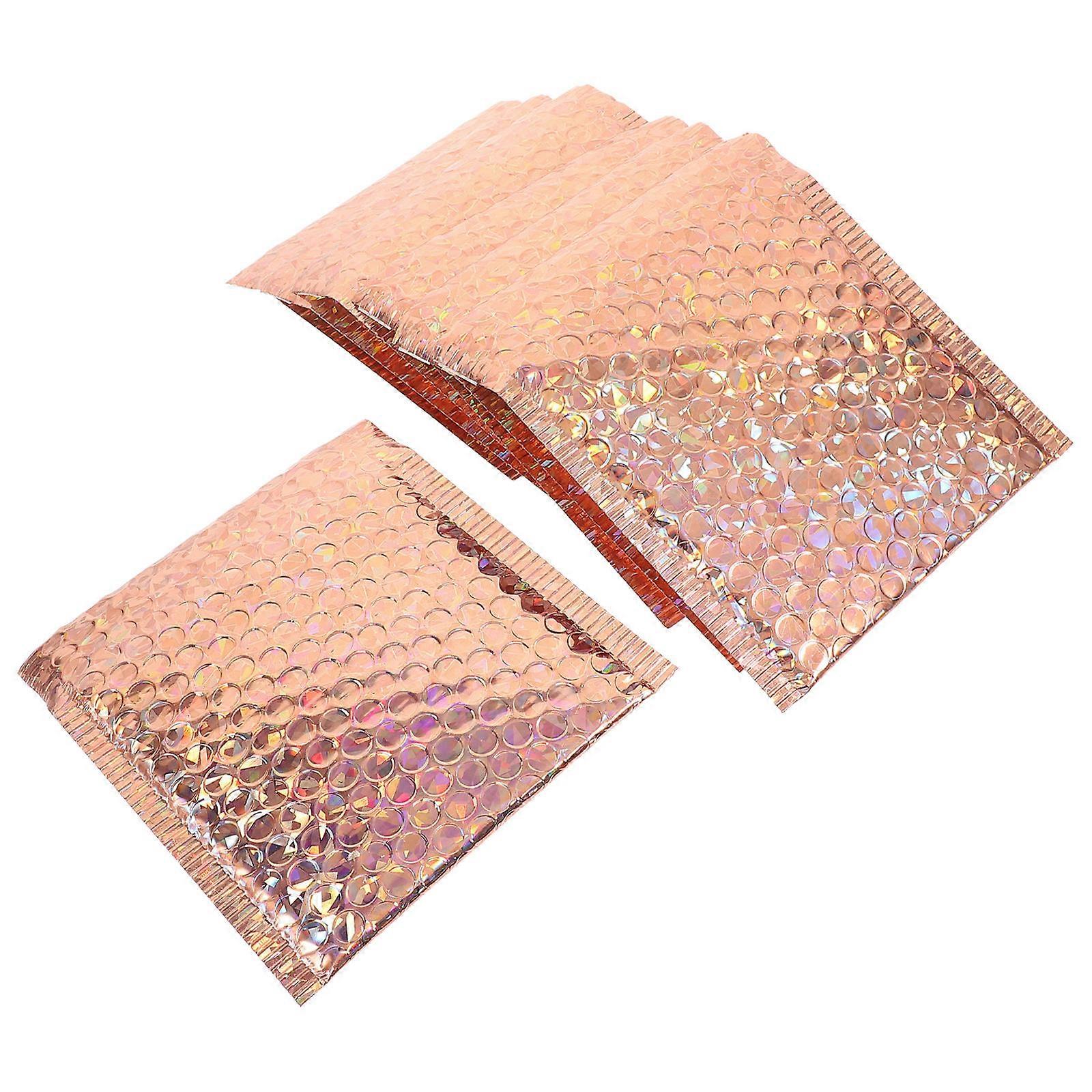 100Pcs Adhesive Envelopes Mailers for Clothes Packaging Rose Gold