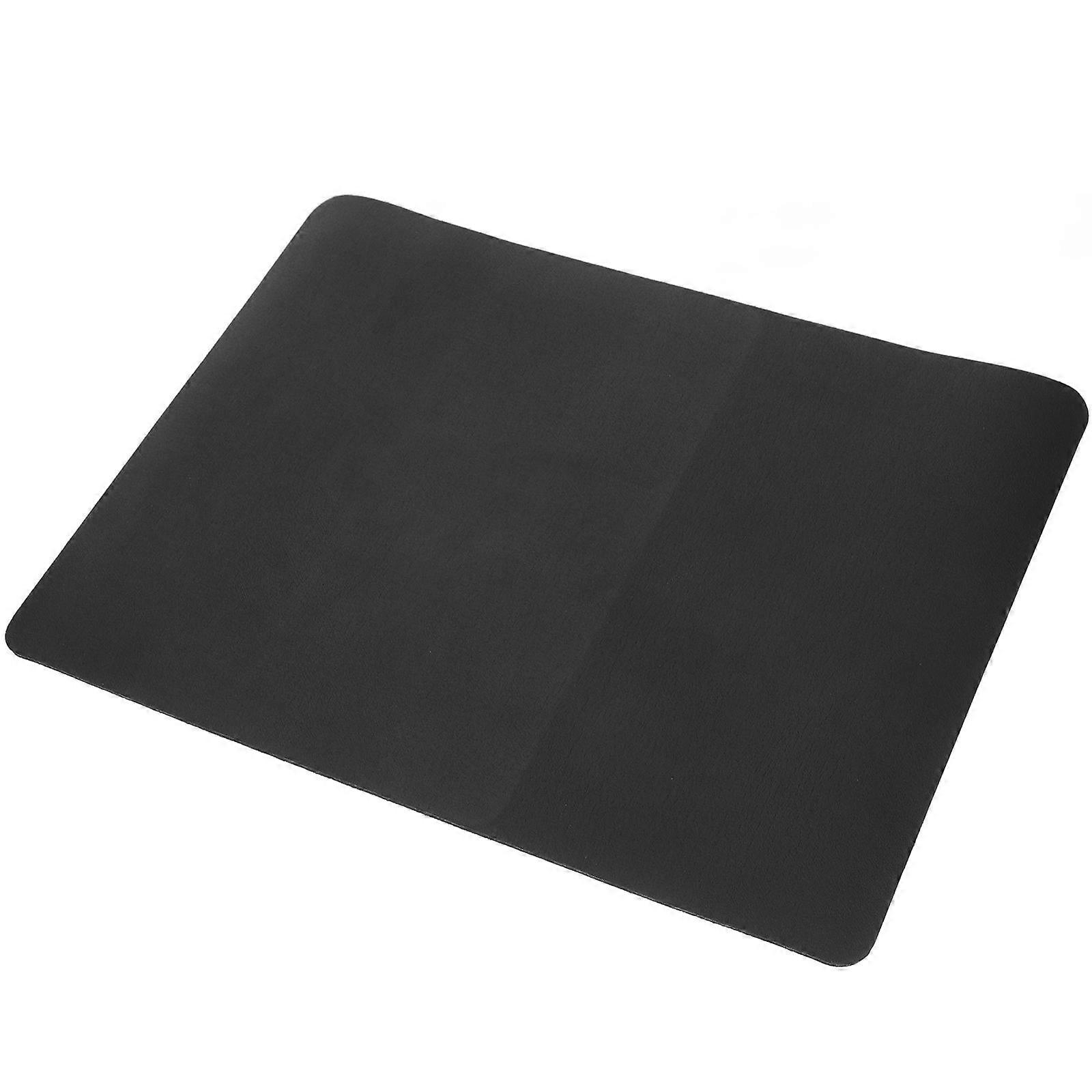 Mini Fridge Silicone Mat for Multifunctional Use 4Pcs Black Drip Tray