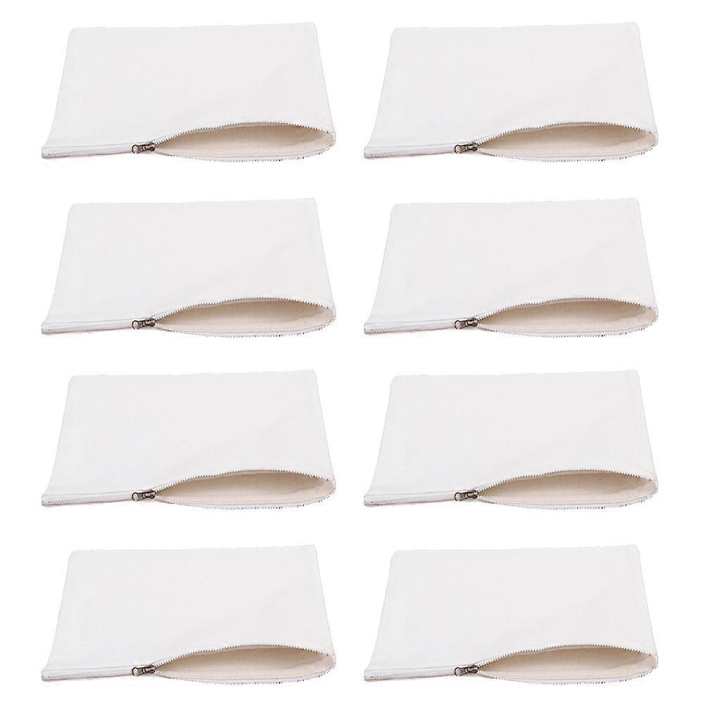 Cosmetic Bag Canvas Pen Storage Bag for Storage 48Pcs