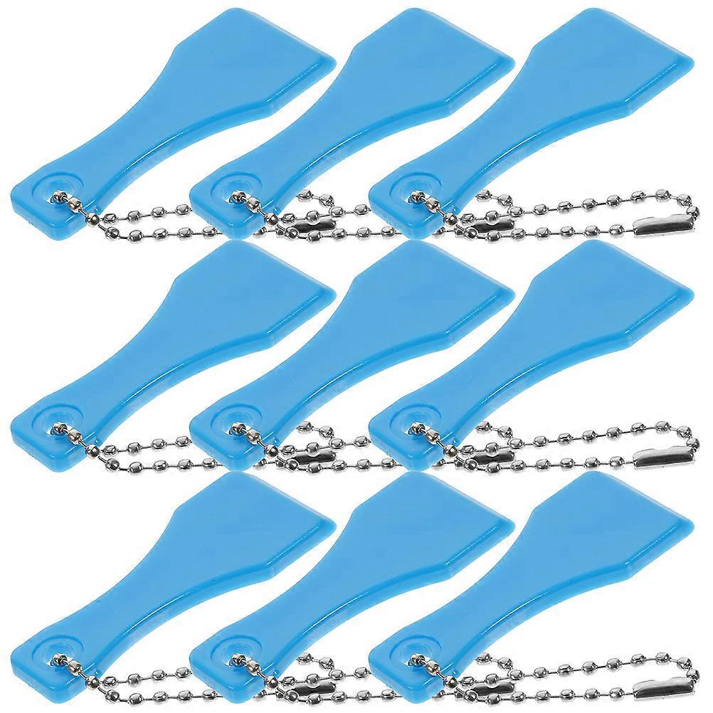 Blue Plastic Scratcher Tool for Tickets 100Pcs