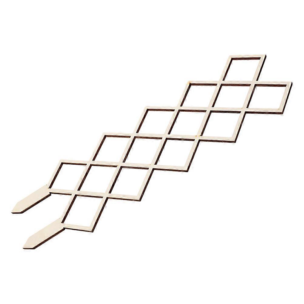Wooden Trellis Panel for Indoor Plant Climbing Support