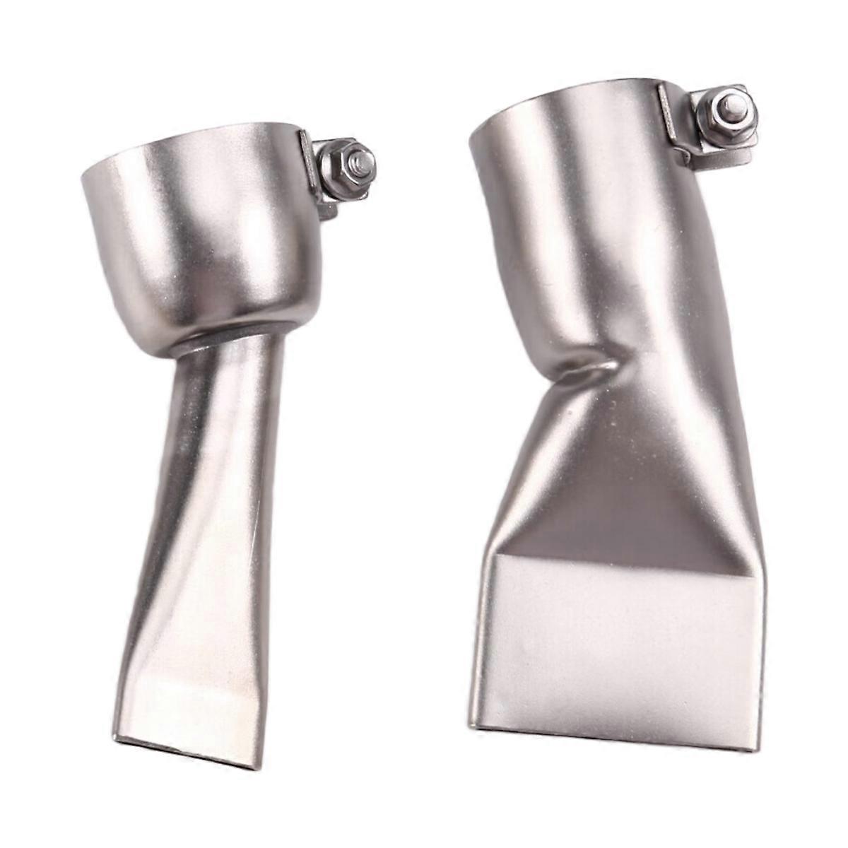 2Pcs Welding Flat Nozzle, 20mm Small+40mm Large Tip