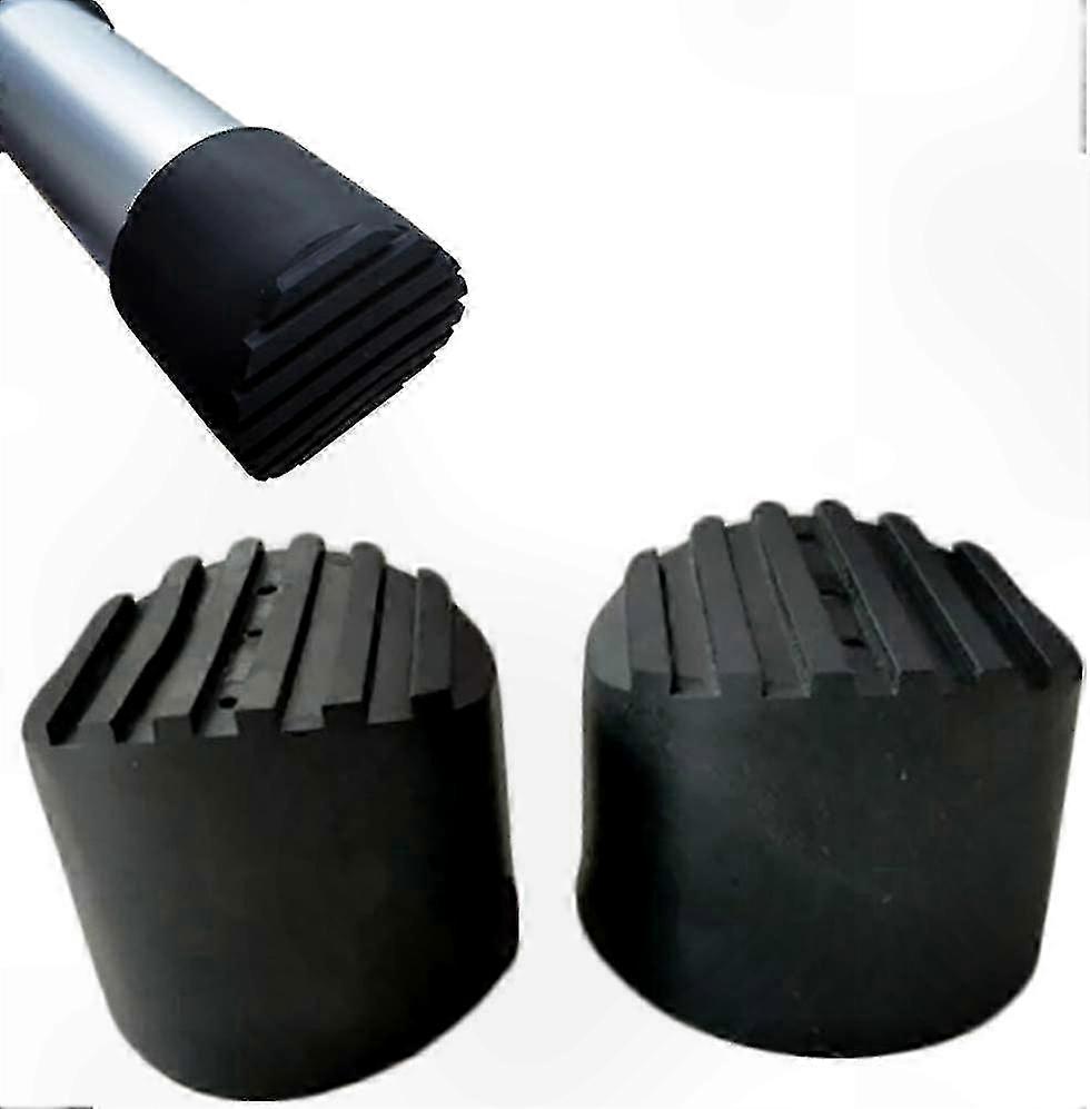 Non-Slip Rubber Feet for Telescoping Ladders with Step Pads and Accessories