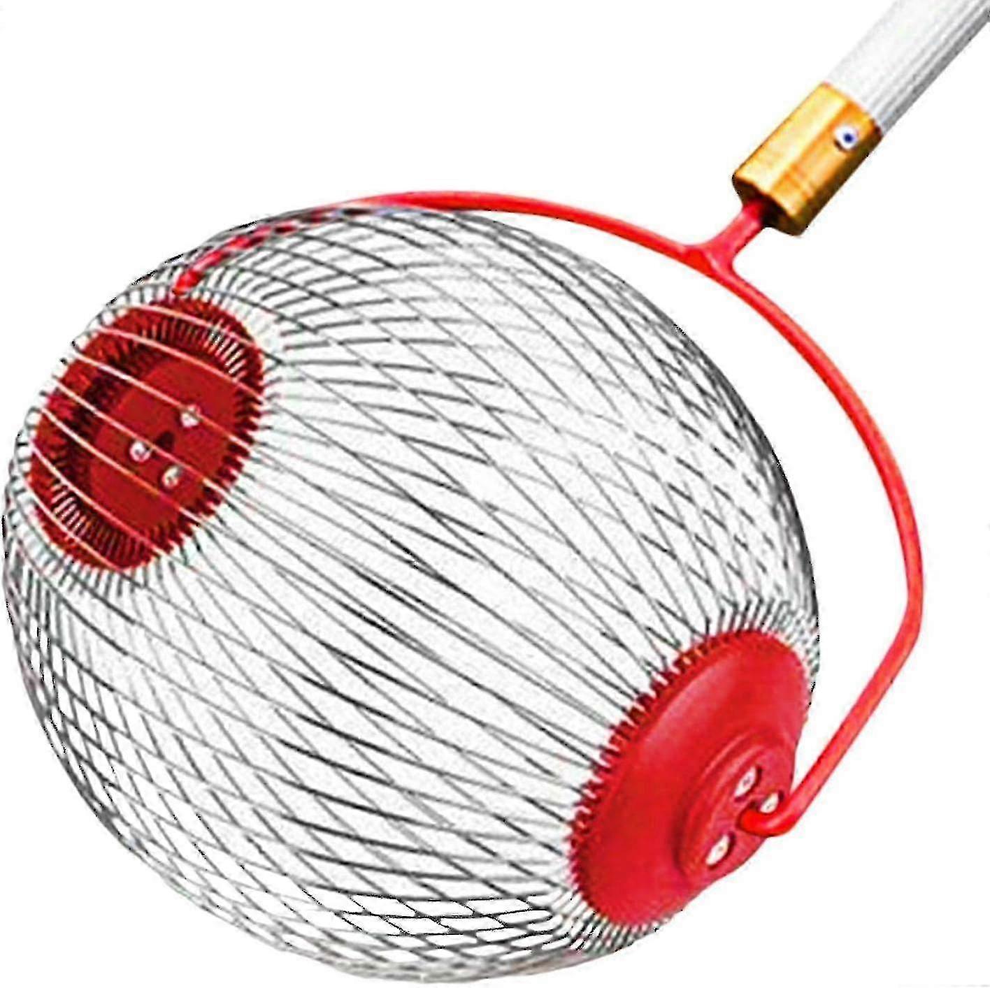 Acorn and Walnut Collector Tool with Side Opening Dump Roller for Pinecones 25-26