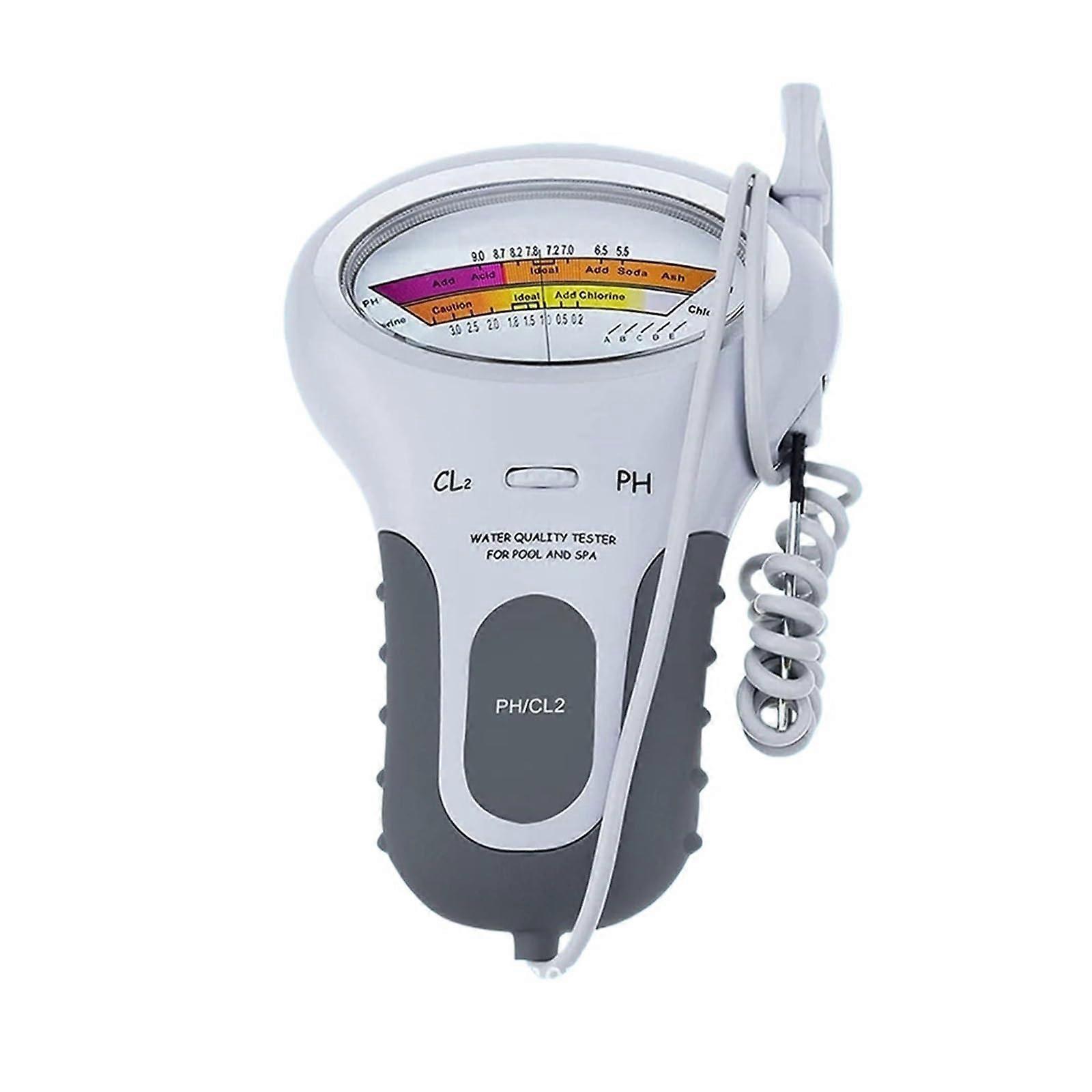 Water Quality Tester Professional For Swimming Pools And Spas PH Chlorine Cl2 Level Meter Accurate Readings