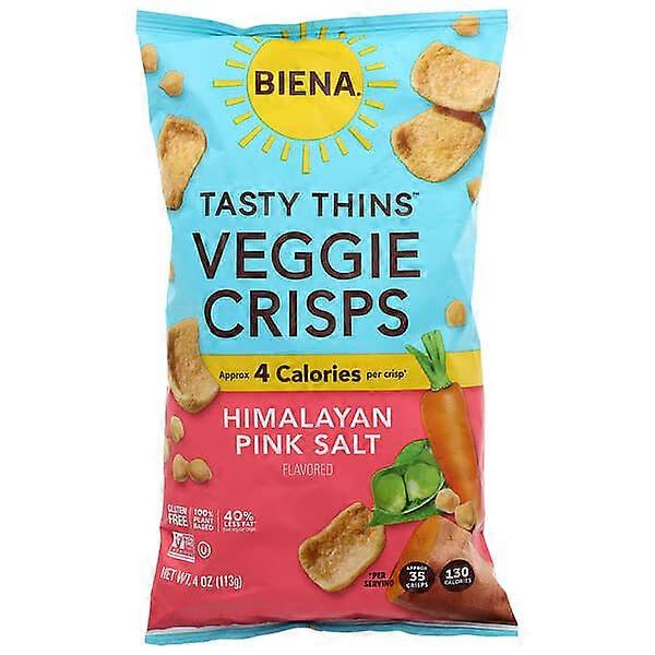 BIENA, Tasty ThinsÃÂÃÂ¢ÃÂÃÂÃÂÃÂ¢ Veggie Crisps, Himalayan Pink Salt, 4 oz (113 g)