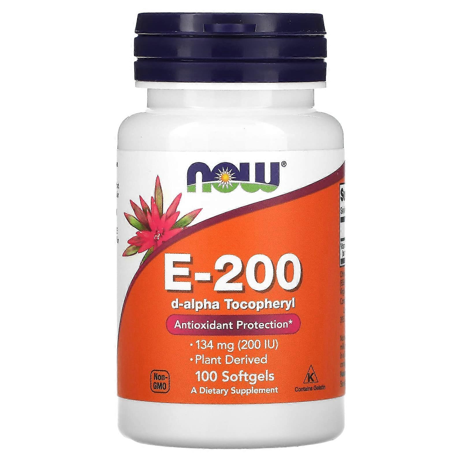 E-200, 134 mg (200 IU), 100 Softgels