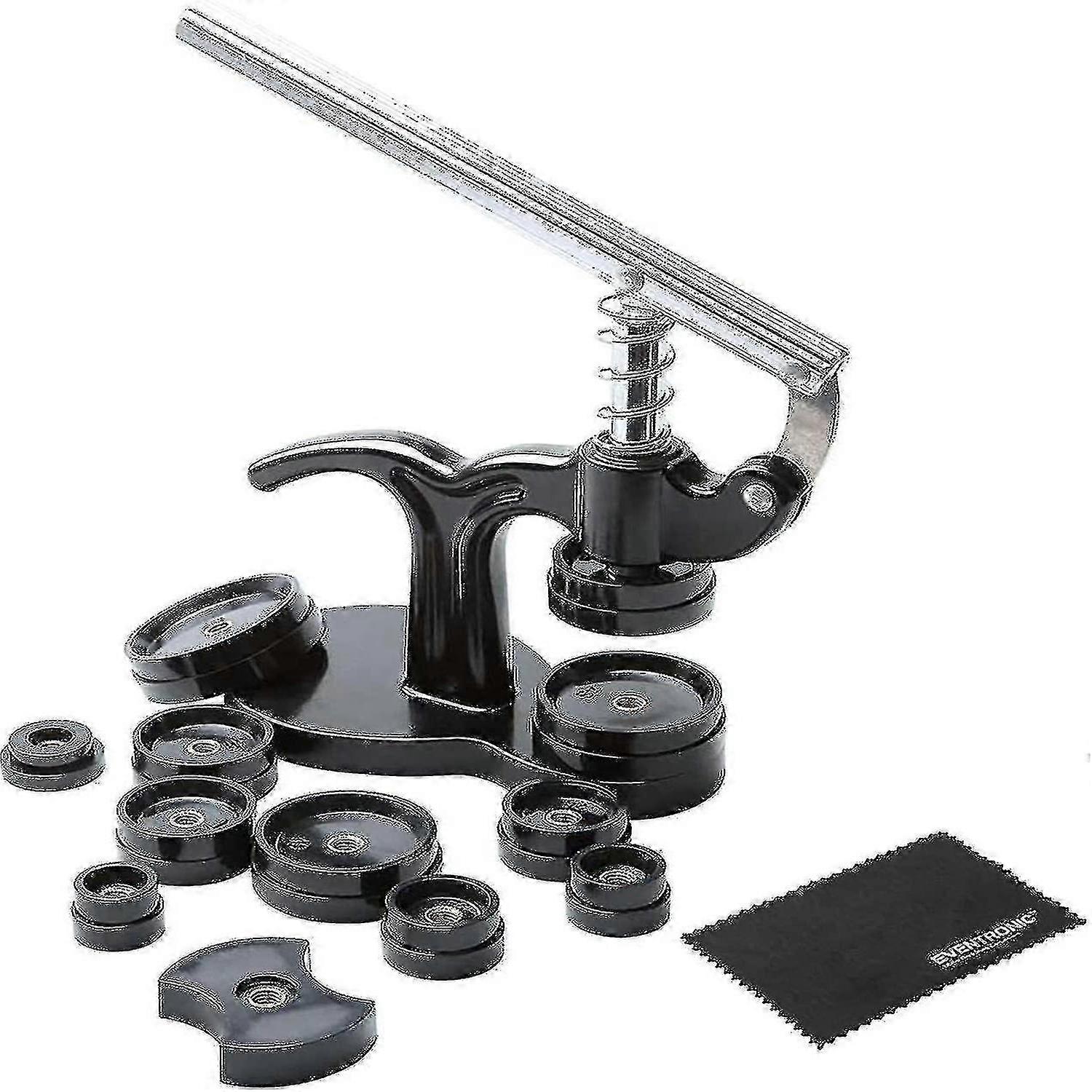 Watch Case Press, Watch Tool For Closing Watch Back Table 12 Sizes Of Molds