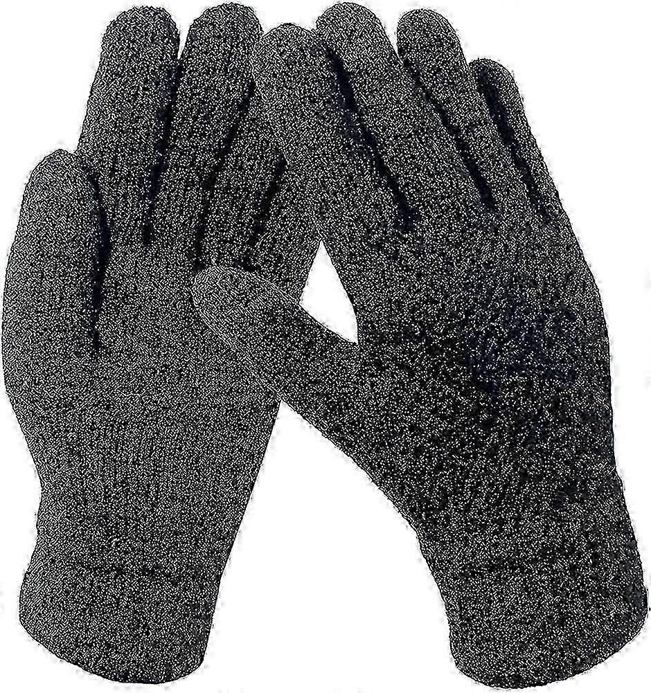 Thermal Winter Gloves Womens Touch Screen Wool Warm Lining Cable Knit Gloves Cuff Elastic