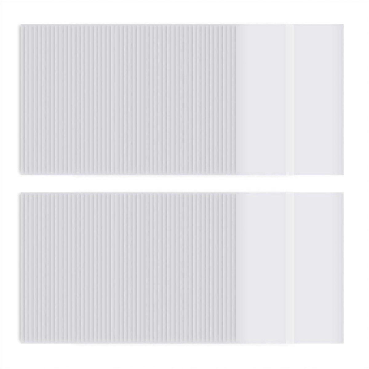 50 Sheets Pre-Folded Vellum Jackets for 5X7 Invitations