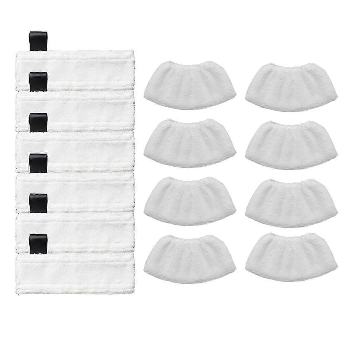 Microfiber Mop Heads for ,Replacement Steam Cleaner Mop Covers, High Absorption Washable Rags