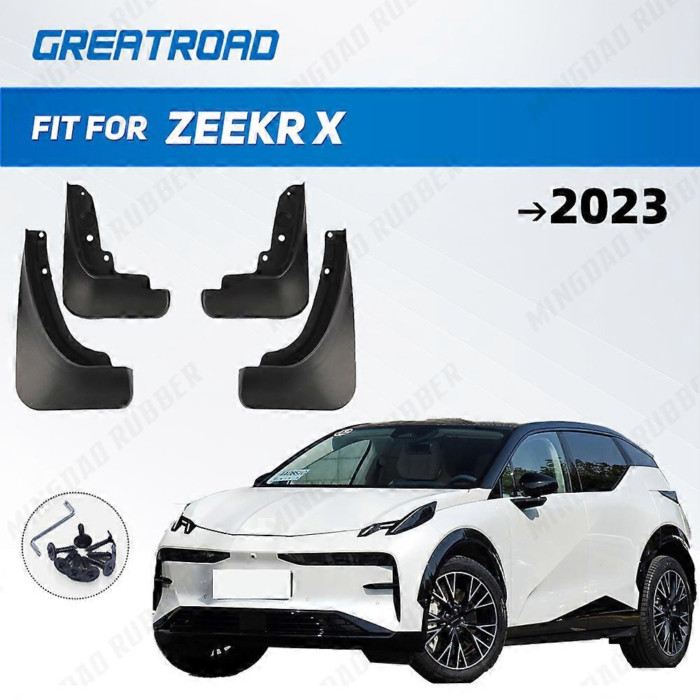 For ZEEKR X 2023 Mudflaps Splash Guards Mudguards Mud Flaps Fender car Accessories