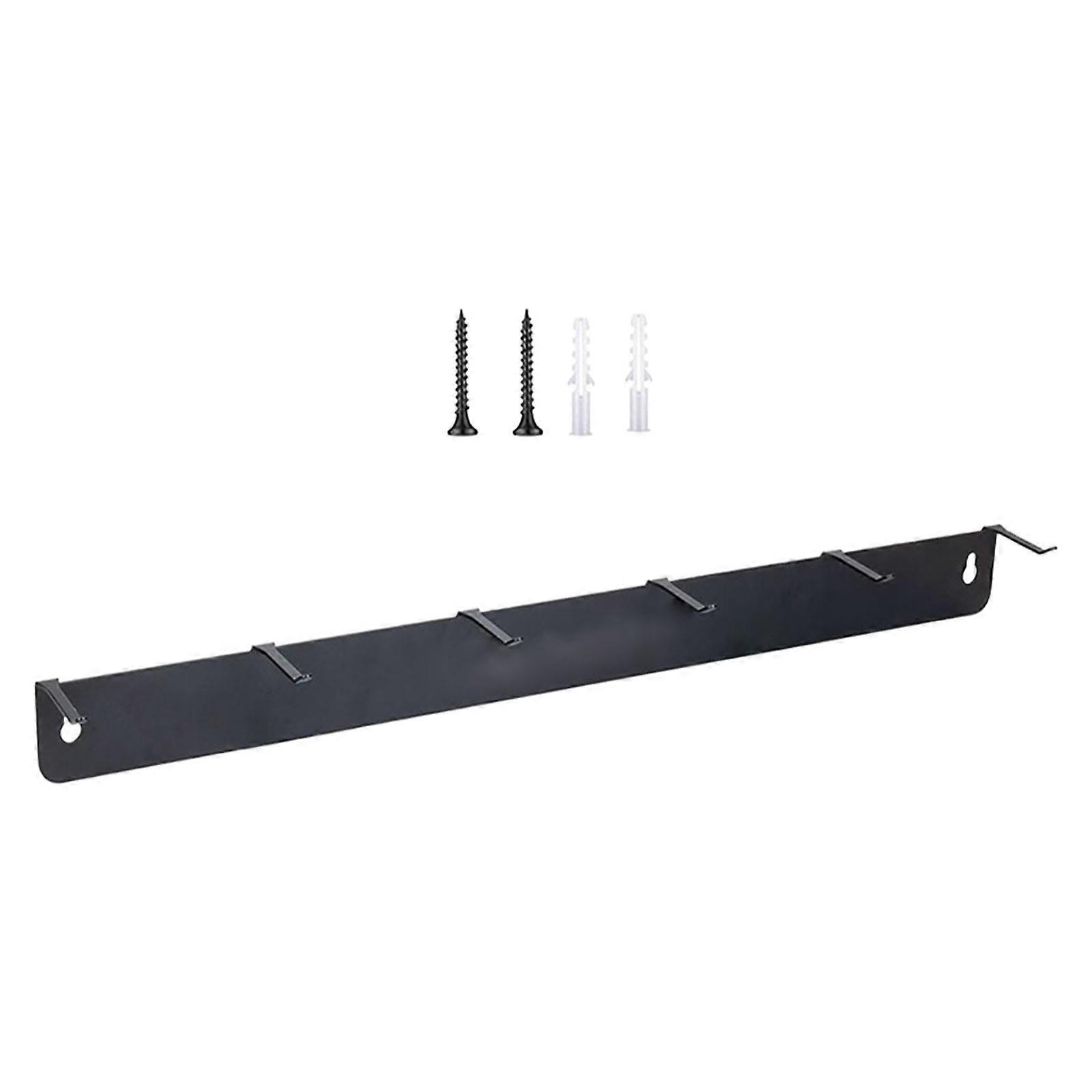 Global Wall Mounted 6 Hook Brush Owner Untarnished Dense Space Saving Tool Planner With Mounting Hardware Multicolor