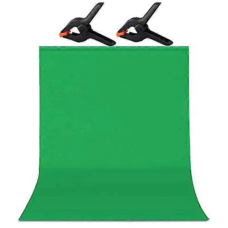 5x6.5 Ft/1.5x2m Zoom Green Screen,soft Photography Backdrop Background,for Photo Video Studio,chrom