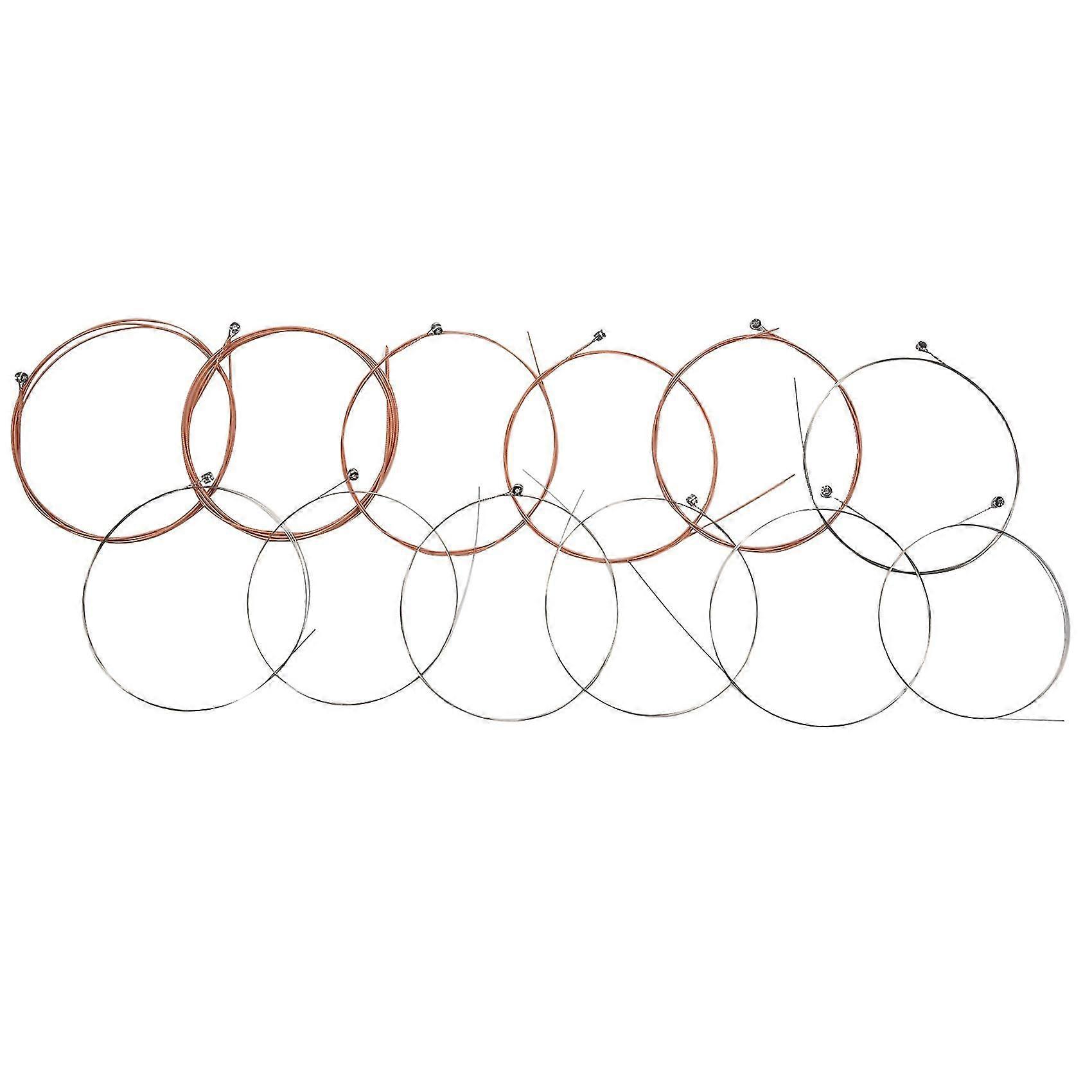 A2012 12 弦アコースティックギター弦 010-026 楽器ギター部品アクセサリー 12 区