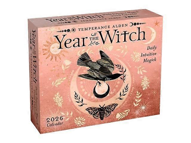 Year Of The Witch 2026 Daytoday Calendar by Temperance Alden Calendar Book