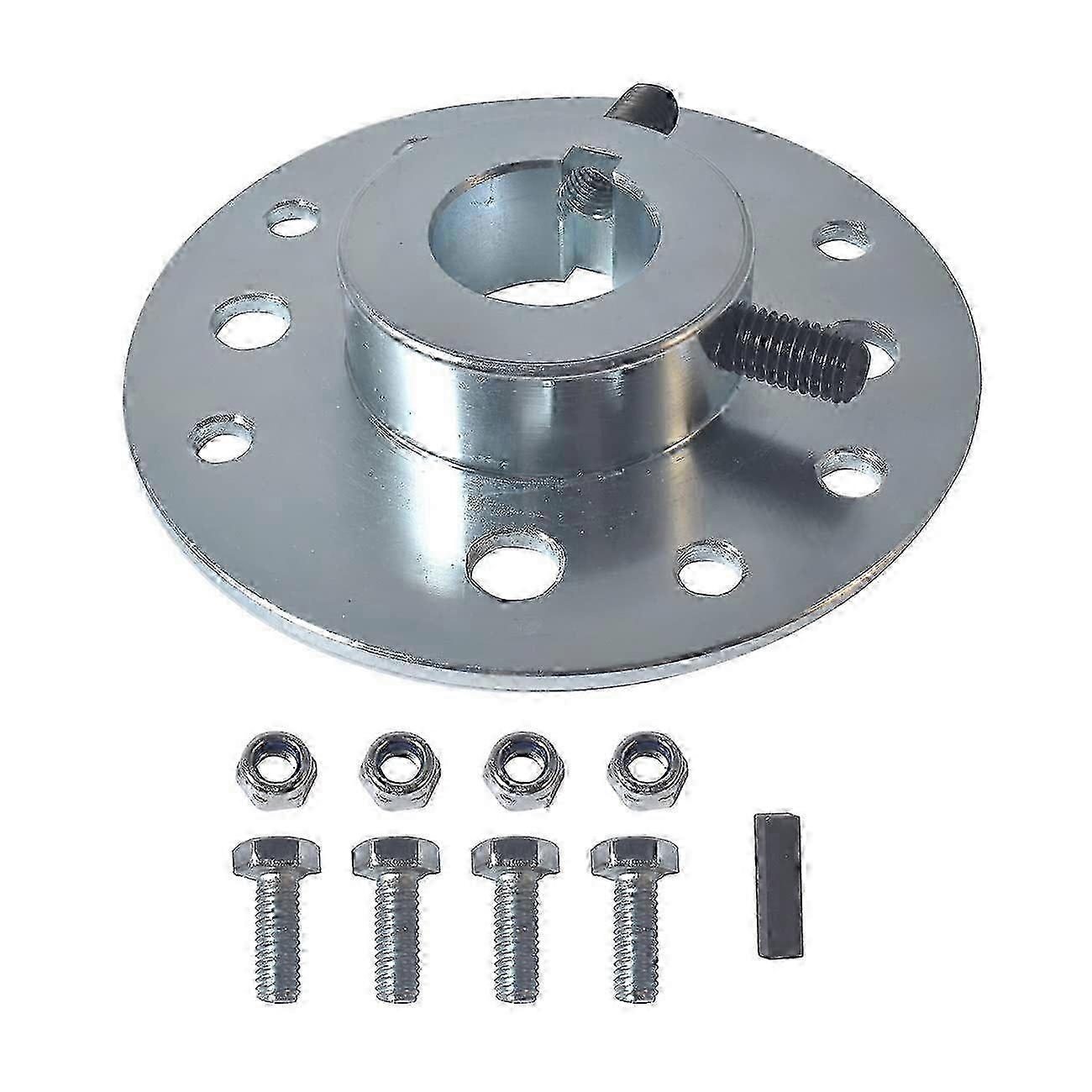 Go Kart Sprocket Hub with 3/4" Bore & 3/16" Keyway for Mini Bike Sprocket and Brake Mounting Hub
