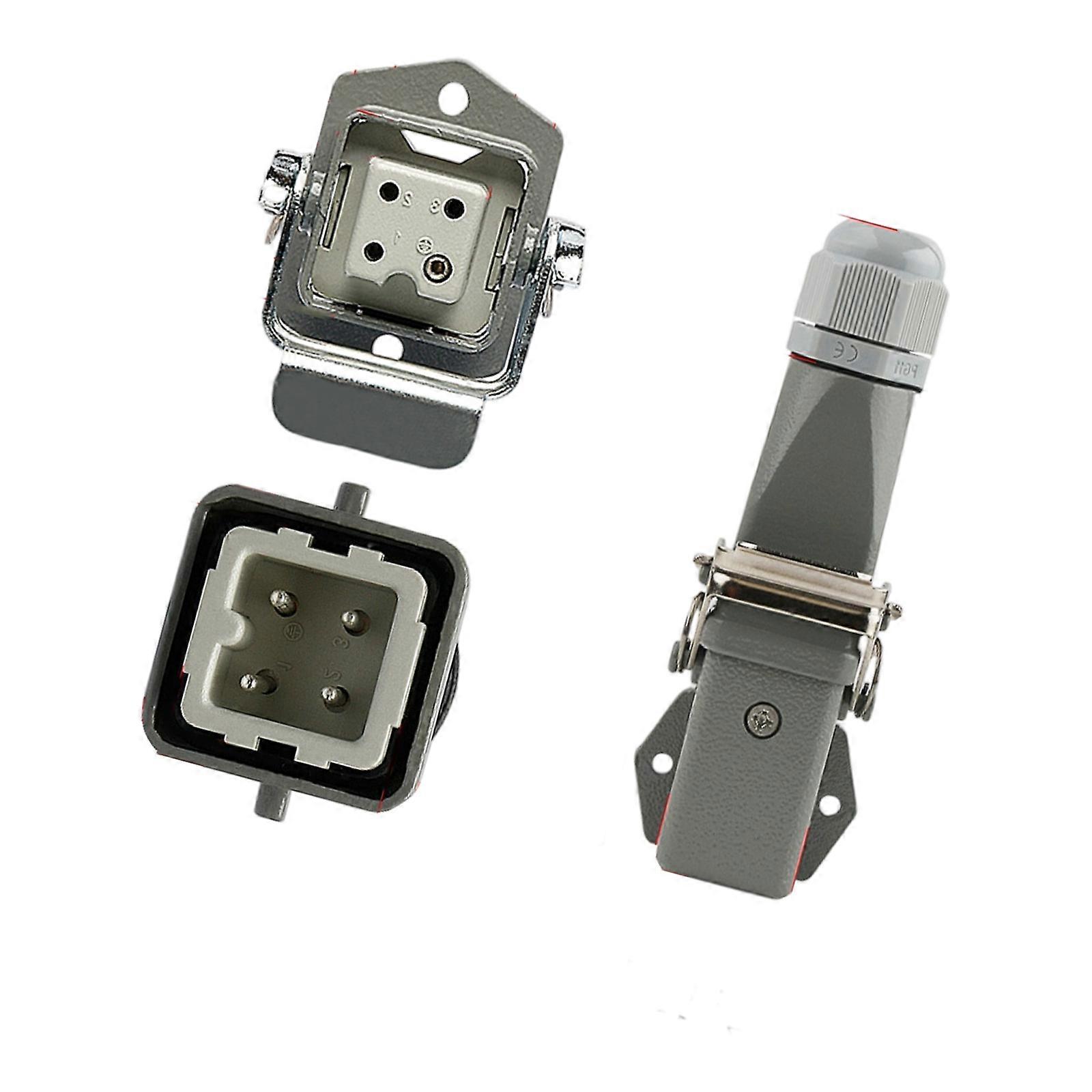 Secure Locking 4 Pin Aeronautics Outlet Port Link Powerful Aluminum Mixture Tool Complimentary Arrange Factory Electrical Multicolor