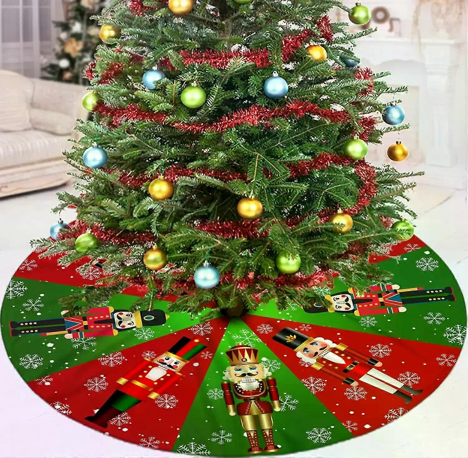 Nøtteknekker-trefott Svart nøtteknekker-juledekor, vinterferie-trefottdekorasjon til julepynt