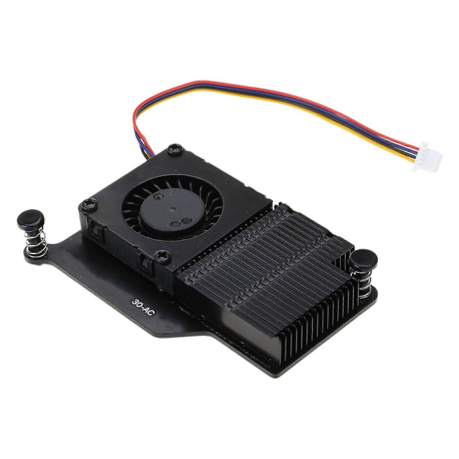 Argon THRML 30mm Active Coolers For RPi 5 Active Cooling PWM Fan Passive Cooling Aluninum Fins Radiator Cooling Fan  Black