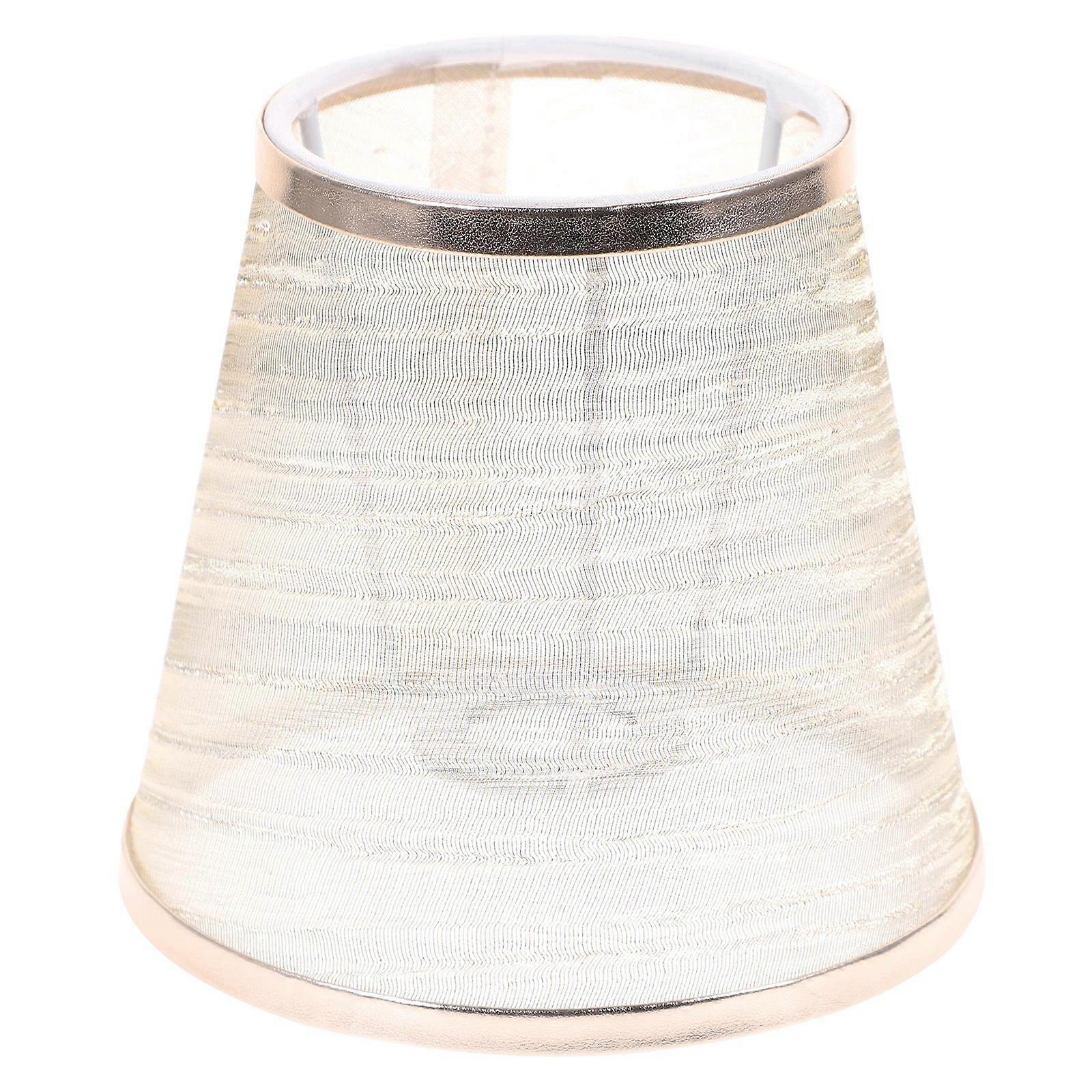 Small Lampshade E14 Light Socket Retro Chandelier Wall Lamp Cloth Lampshade