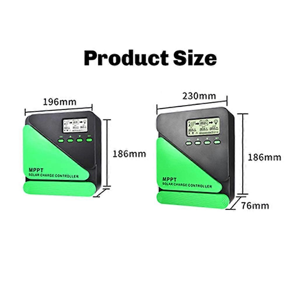 Solar Charge Controller MPPT GM-D50 Solar Panel Solar Charge Regulator 12V 24V Battery PV Input 100VOC