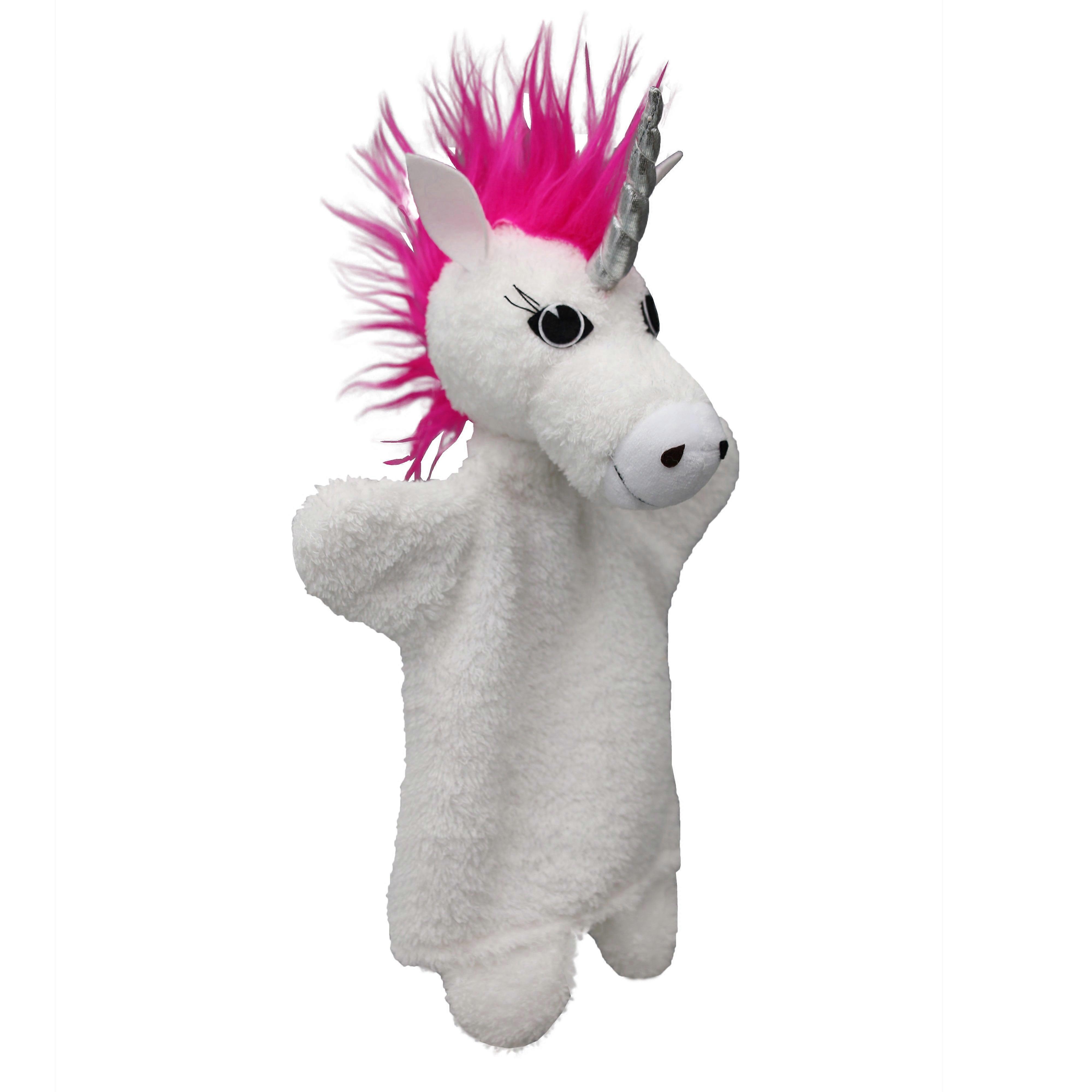 Handpuppe Einhorn 30 cm, 24633A