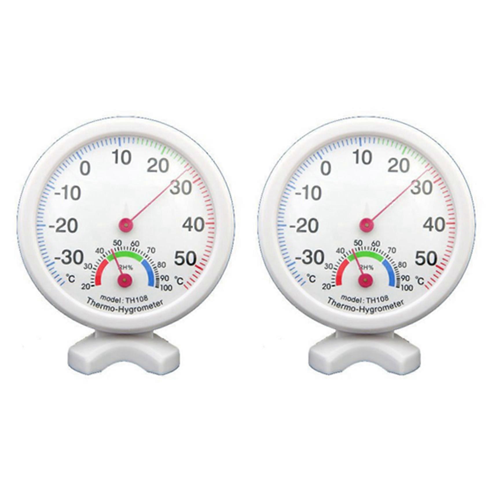 2X Hygrometer Humidity Thermometer Temp/Temperature Meter