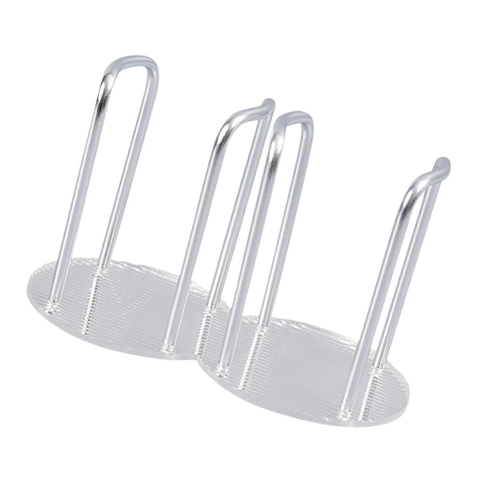 Functional Cup Display Rack Cup Organizer Practical Cup Storage Rack Unique and Easy to Clean Cup Organizer Stand Holder  Silver