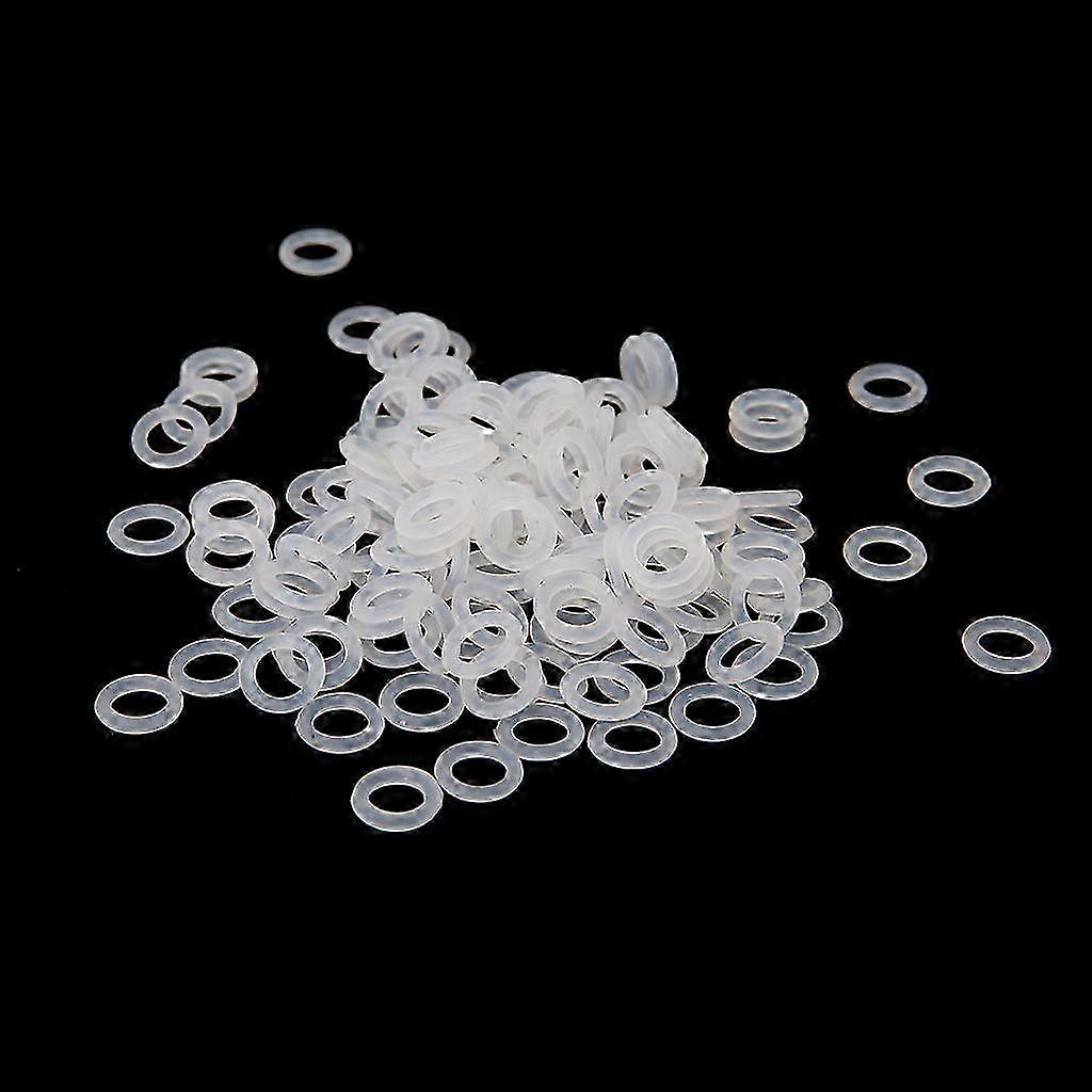 120Pcs White Keycaps Rubber O-Ring Switch Sound Dampeners For Cherry MX Keyboard Dampers for Key Cap O Ring Replace Part