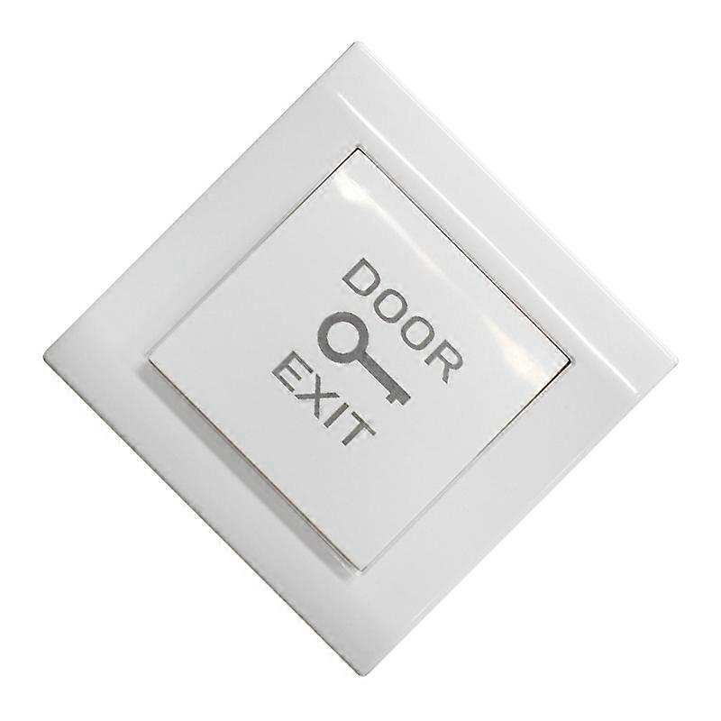 Easy to Install Water Resistant Door Exit Release Push Button with Quick Connection Terminals Suitable for Men and Women Multicolor