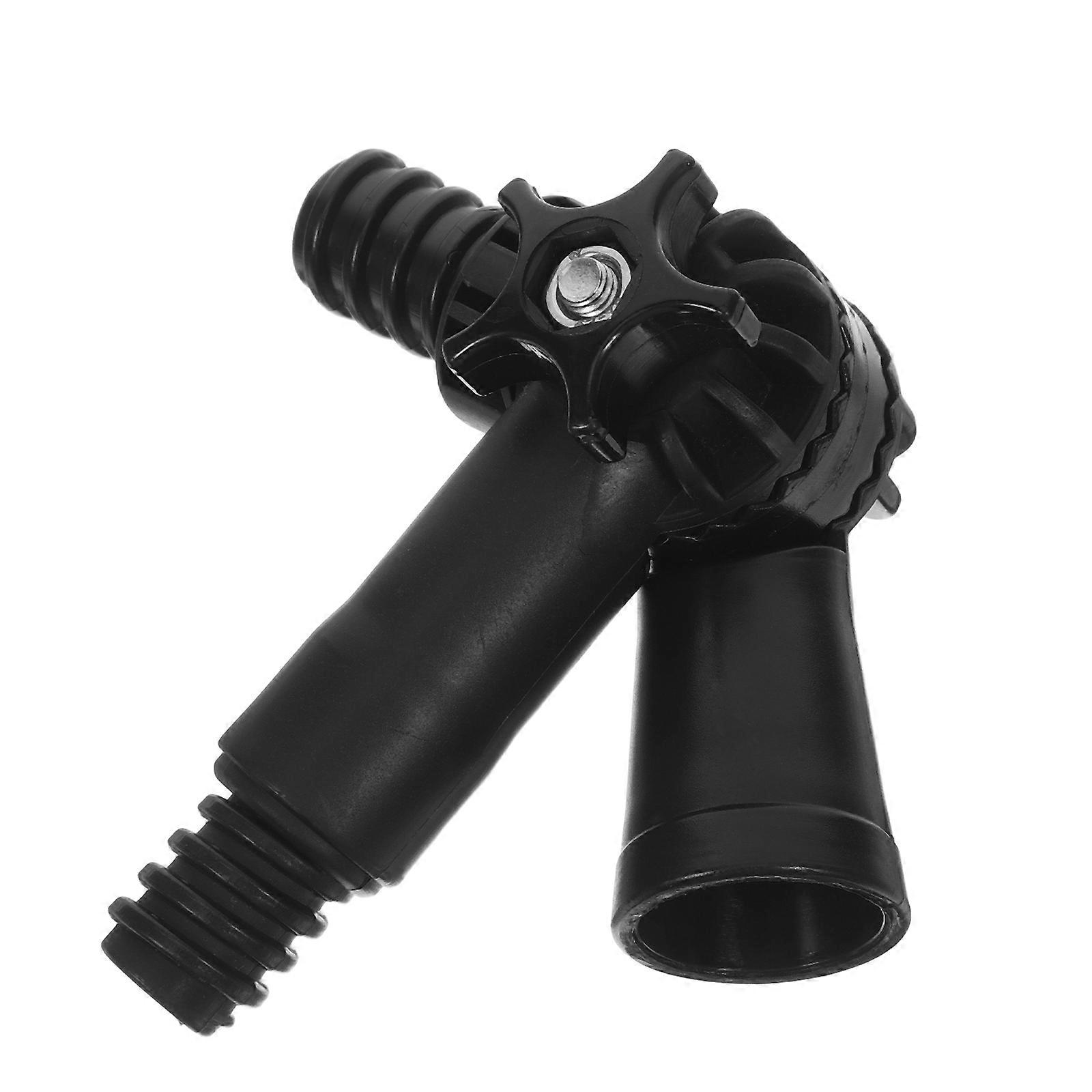 Universal Joint Mop Accessory Extendable Pole for Versatile Cleaning Applications Secure Connection Black 1Set