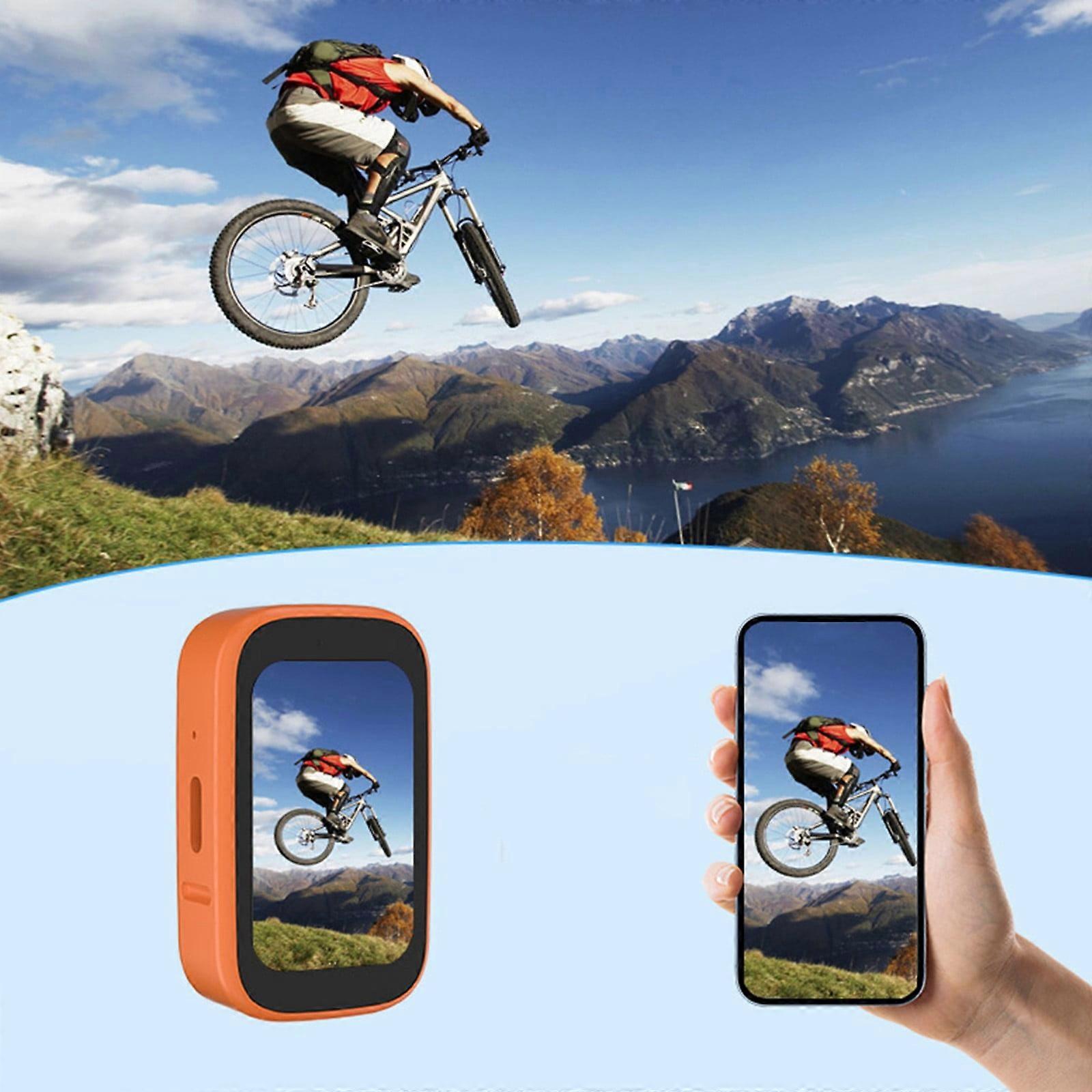 lulshou 4K High-definition Screen Display Vlog Sports Recorder Supports Pre Recorded Mobile Phone Interconnection Pocket Thumb Camera