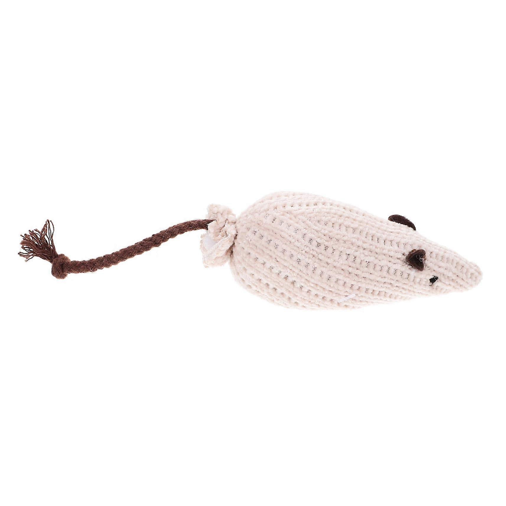 Catnip Plush Toy for Cats and Kittens with Durable Chew Design for Teeth Cleaning and Indoor Play