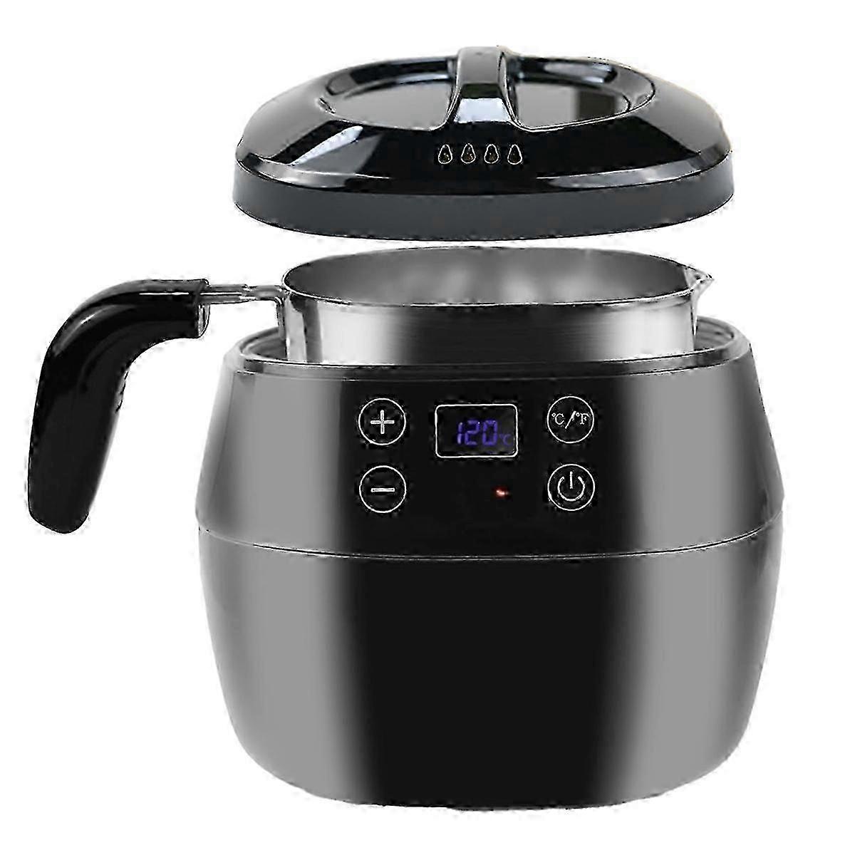 Topiarka do wosku, zestaw do wyrobu świec, pojemnik na wosk o pojemności 1000 ml, słoiki na świece do wyrobu świec, topiarka do wosku