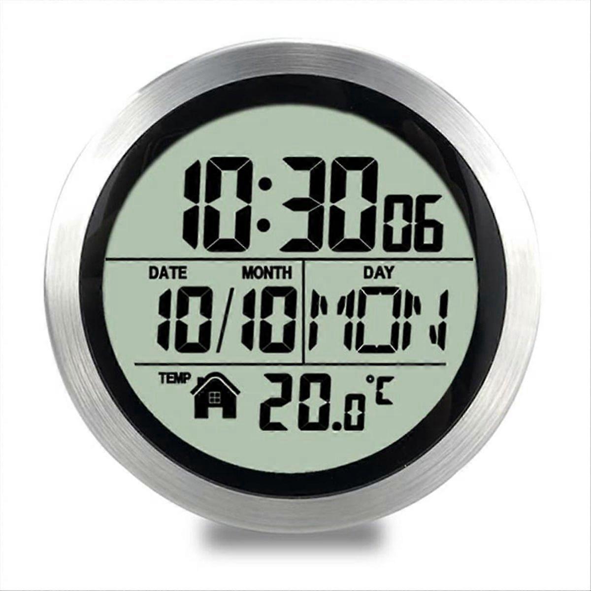 Digital Shower Clock Waterproof, Bathroom Timer Clock, Digital