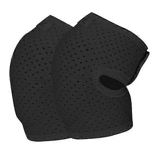 Breathable knee pads for ladies dance, adjustable cushion with mesh design