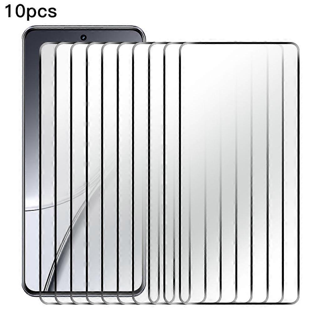 RURIHAI 10PcsRealme GT5 5Gスクリーンプロテクター2.5D 0.26mm二次硬化超透明フィルムに対応