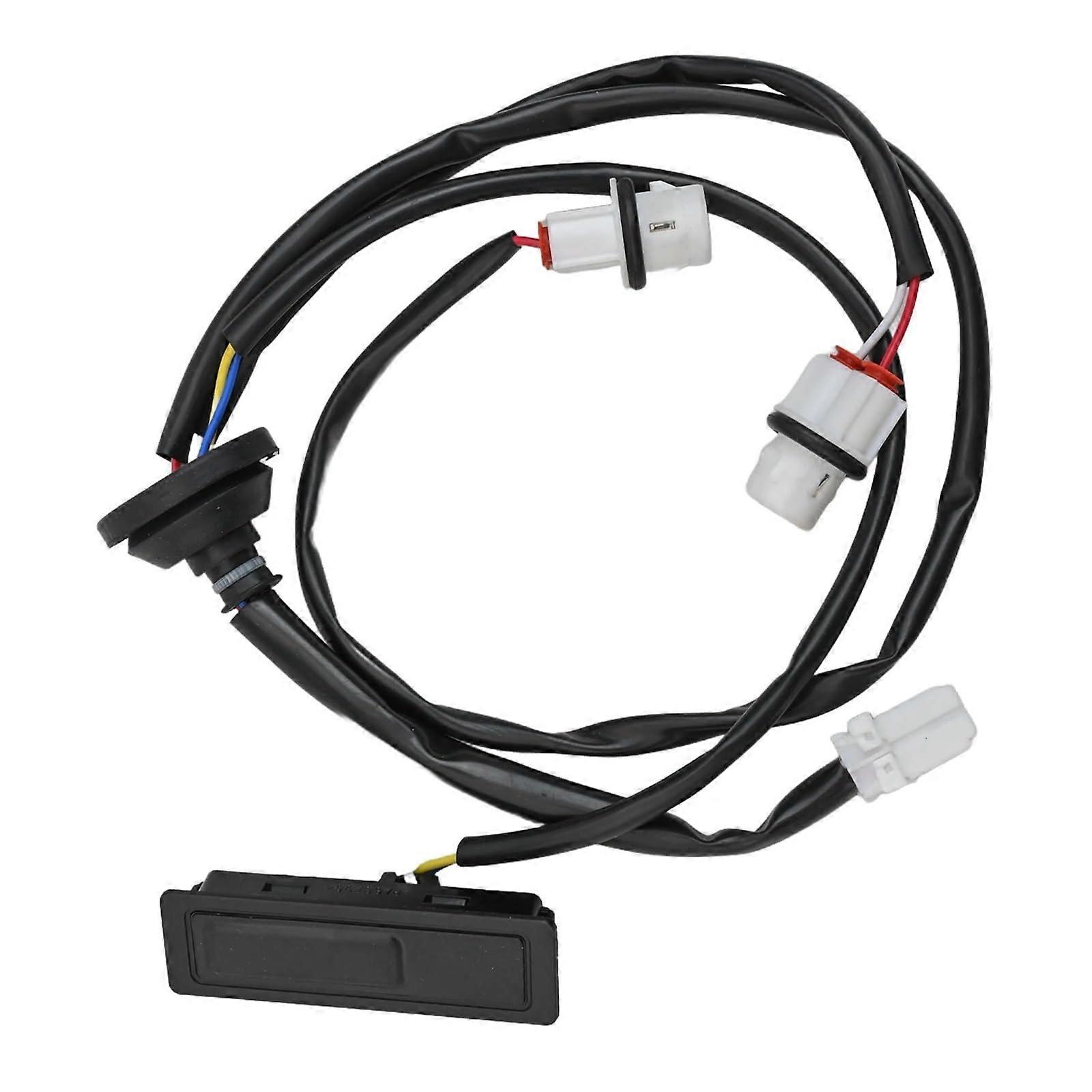 Tailgate Lock Switch Direct Replacement Rear Trunk Lid Release Button for Nissan Juke