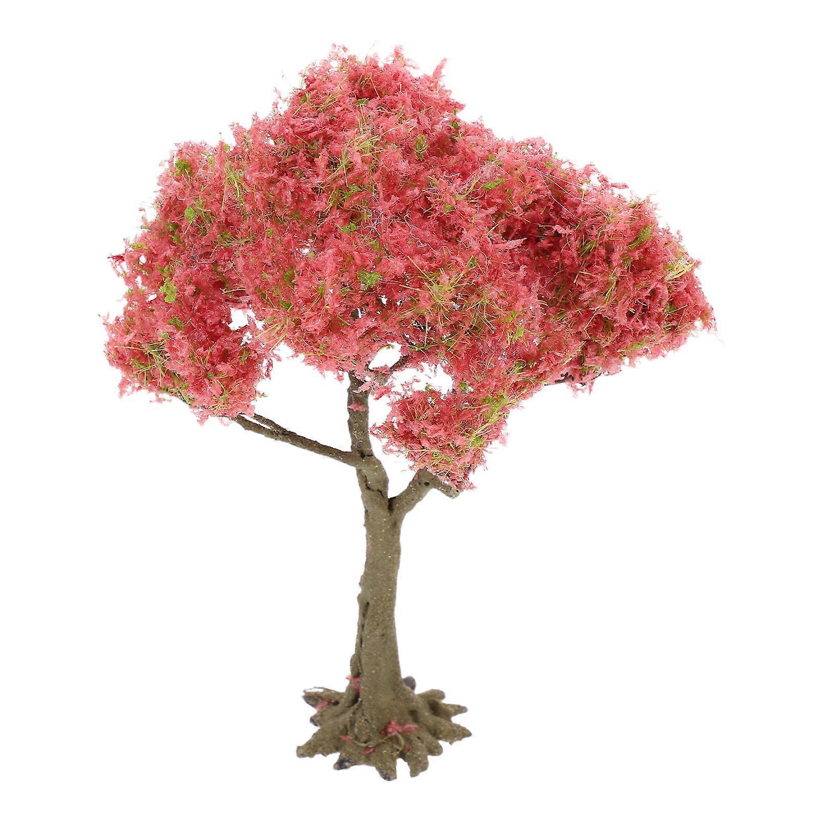 Miniature Landscape Tree Model for Scenic Decor Multi Color Plastic