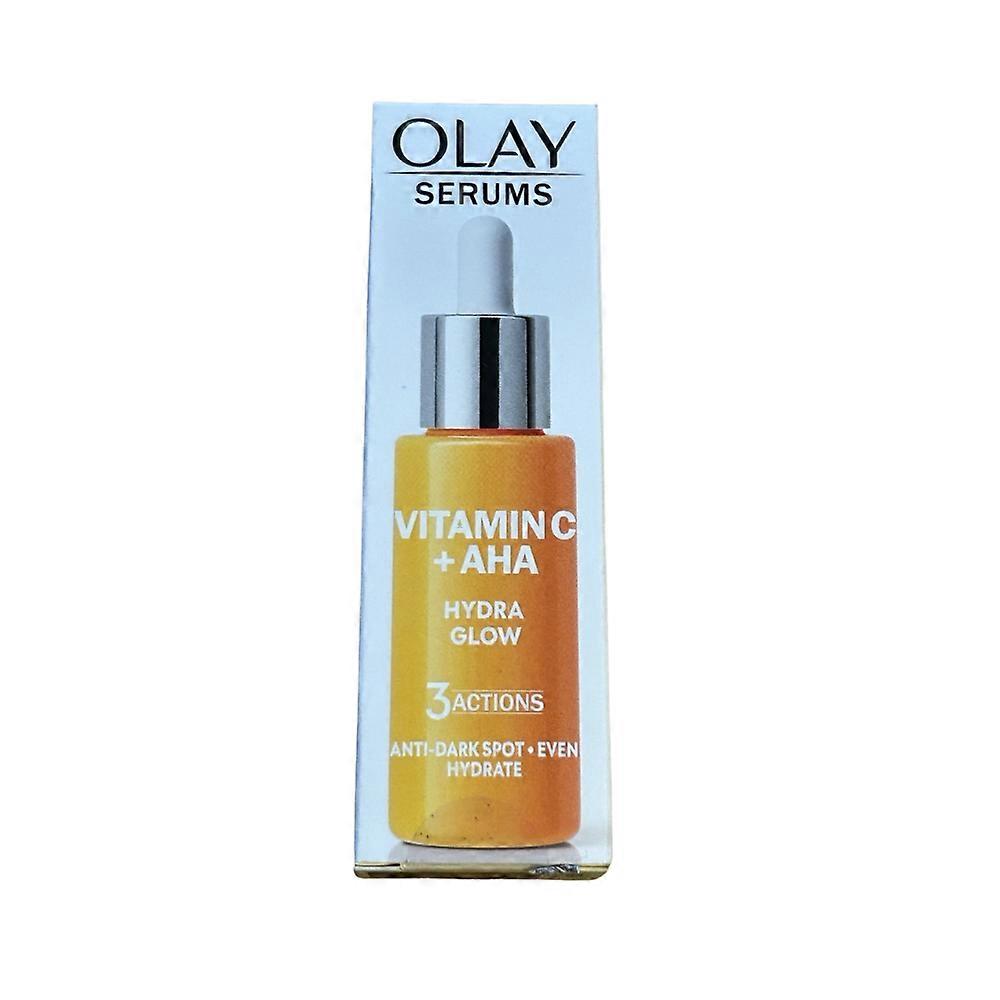 2 x OLAY Vitamin C and AHA Hydra Glow 3 Actions Serum 40ml