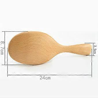 Boar Bristle Hair Brush Natural Beech Comb Hairbrush for Curly Thick Long Dry Wet Hair Detangler Massage Brushes Women-B