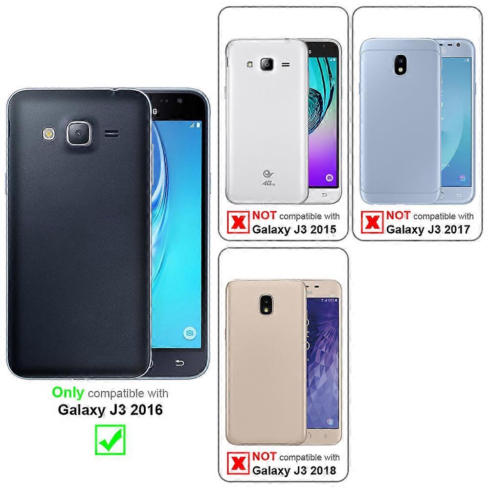 Samsung Galaxy J3 2016 Case Protective Case - in jeans look and stand function