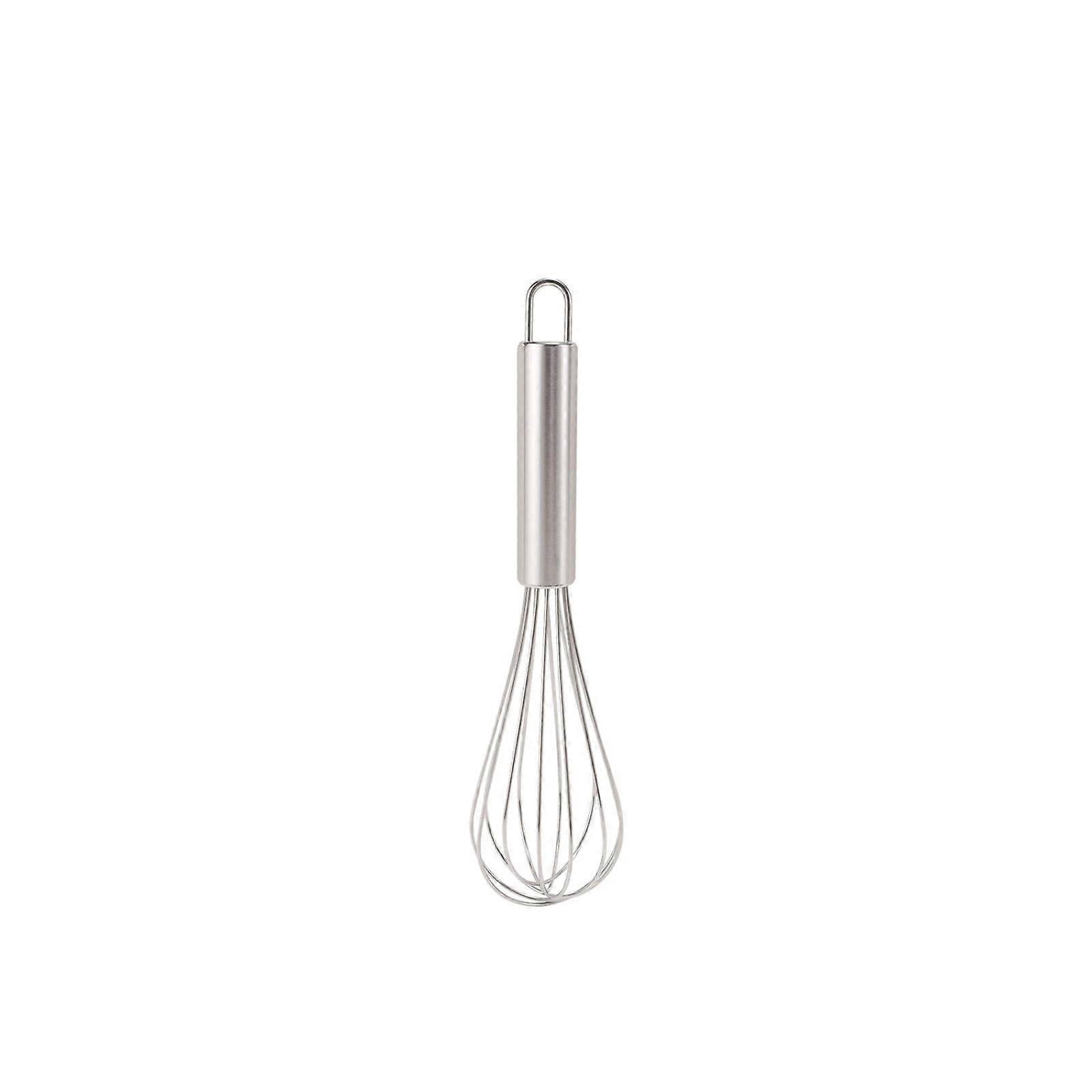 Manual Egg Beater Speed Hand Crank Stainless Steel Whisk Mixer for Baking and Cooking 21x5cm