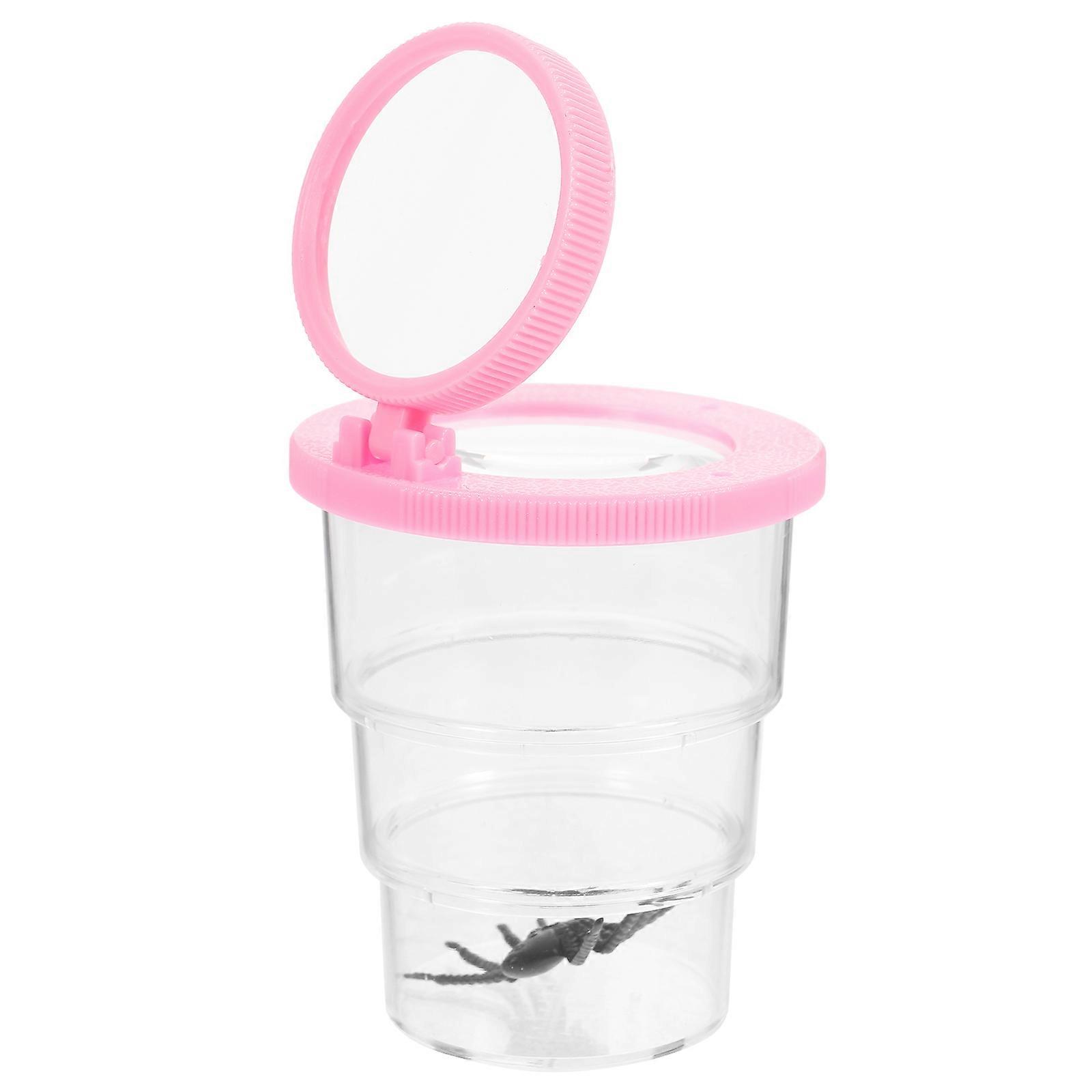 Transparent Insect Viewer Plastic Observation Jar for Kids Insect Viewer