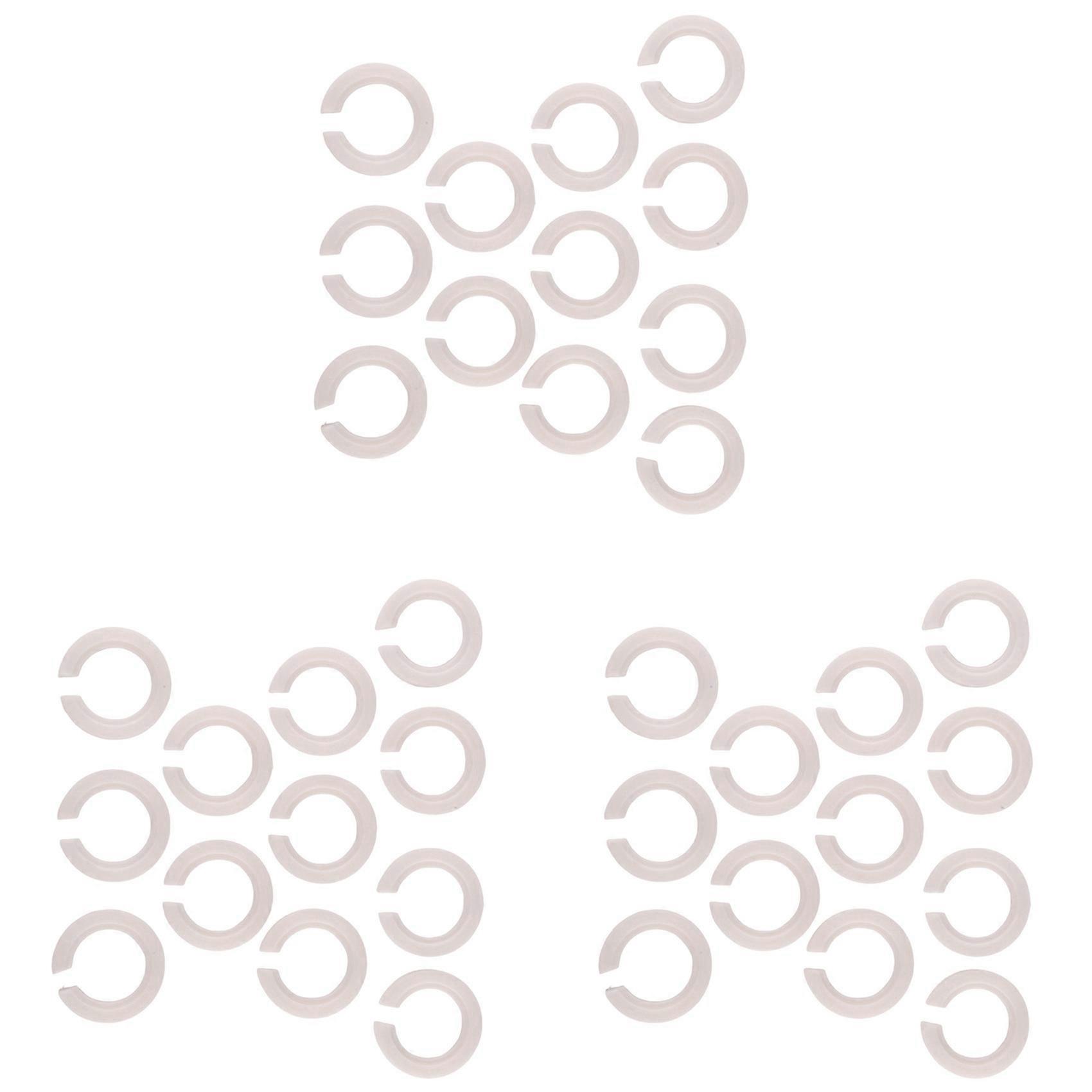 36Pcs Lamp Shade,E27 to E14 Hole Converter,Lampshade Ring Reducer for Fitting Screw Lamp Shades to Cap Lampholders