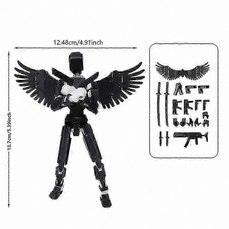 2024 Lucky Action Figure Set, Collectible Dummy Figure Series